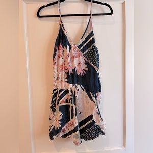 French Connection Floral  print romper.